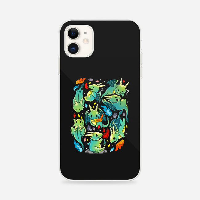 Cute Dragons-iphone snap phone case-Vallina84