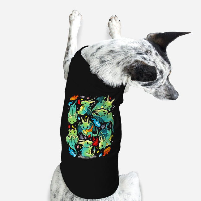 Cute Dragons-dog basic pet tank-Vallina84