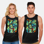 Cute Dragons-unisex basic tank-Vallina84