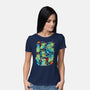Cute Dragons-womens basic tee-Vallina84