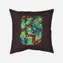 Cute Dragons-none removable cover w insert throw pillow-Vallina84