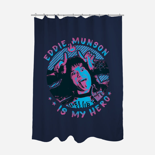 My Hero -none polyester shower curtain-Andriu
