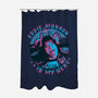 My Hero -none polyester shower curtain-Andriu