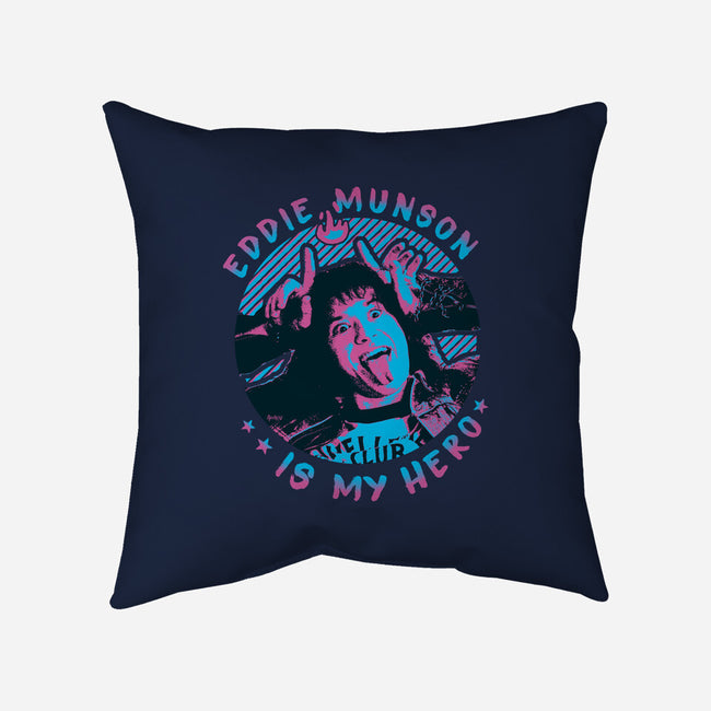 My Hero -none removable cover w insert throw pillow-Andriu