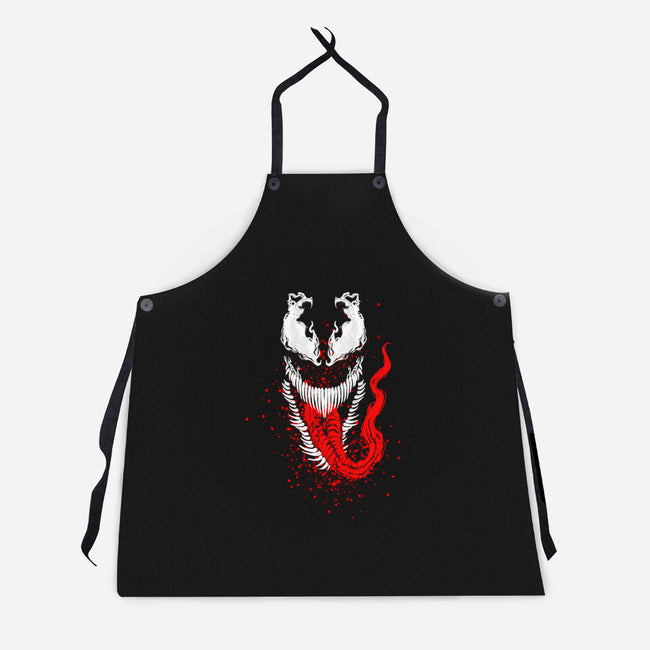 Vicious Alien-unisex kitchen apron-Damyanoman