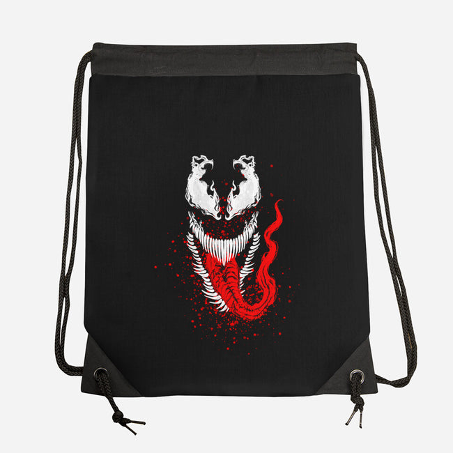 Vicious Alien-none drawstring bag-Damyanoman