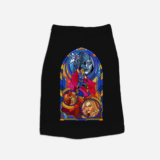 Stained Glass God-dog basic pet tank-daobiwan