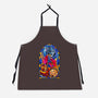 Stained Glass God-unisex kitchen apron-daobiwan