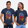 Stained Glass God-unisex basic tee-daobiwan