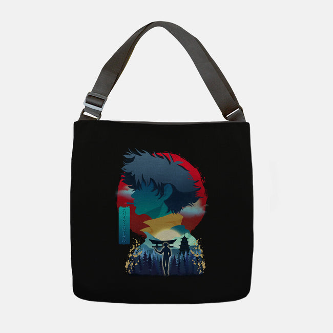 The Bounty Hunter-none adjustable tote bag-daudau