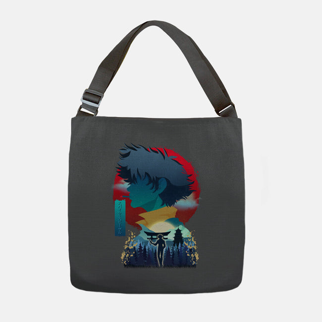 The Bounty Hunter-none adjustable tote bag-daudau