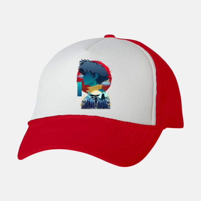 The Bounty Hunter-unisex trucker hat-daudau