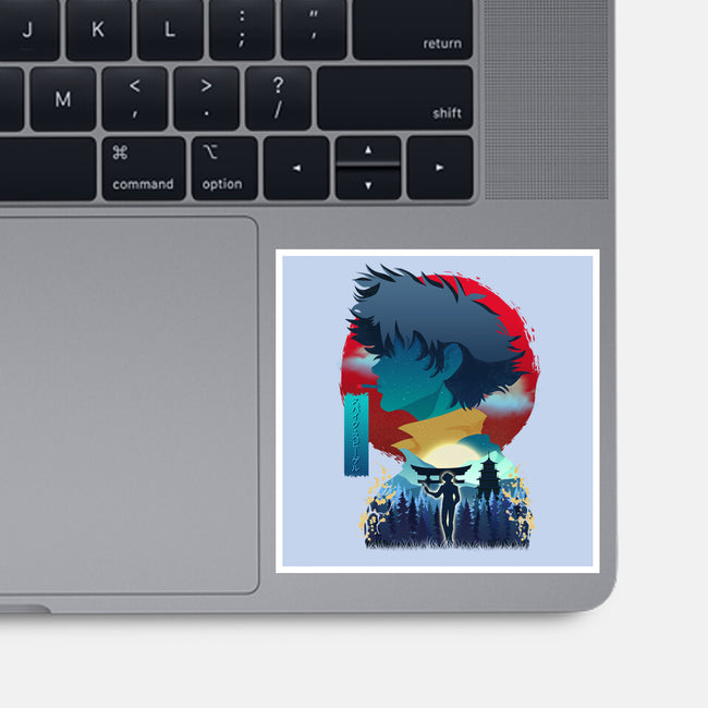 The Bounty Hunter-none glossy sticker-daudau