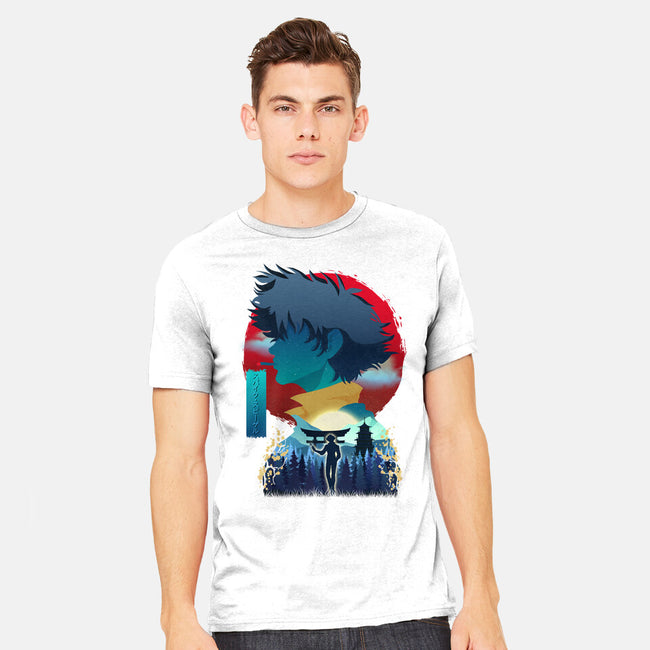 The Bounty Hunter-mens heavyweight tee-daudau
