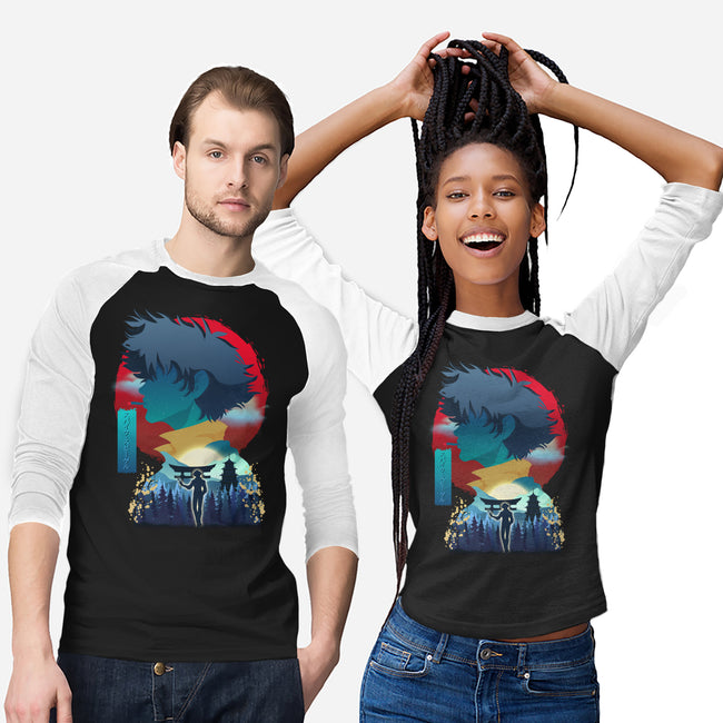 The Bounty Hunter-unisex baseball tee-daudau