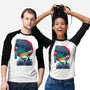 The Bounty Hunter-unisex baseball tee-daudau