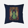 The Great Old One-none removable cover w insert throw pillow-Thiago Correa