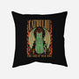 The Great Old One-none removable cover throw pillow-Thiago Correa