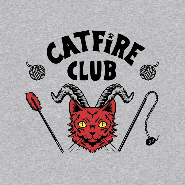 Catfire Club-womens fitted tee-yumie