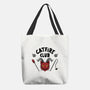 Catfire Club-none basic tote bag-yumie