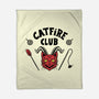 Catfire Club-none fleece blanket-yumie