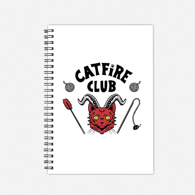 Catfire Club-none dot grid notebook-yumie
