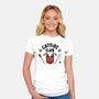 Catfire Club-womens fitted tee-yumie