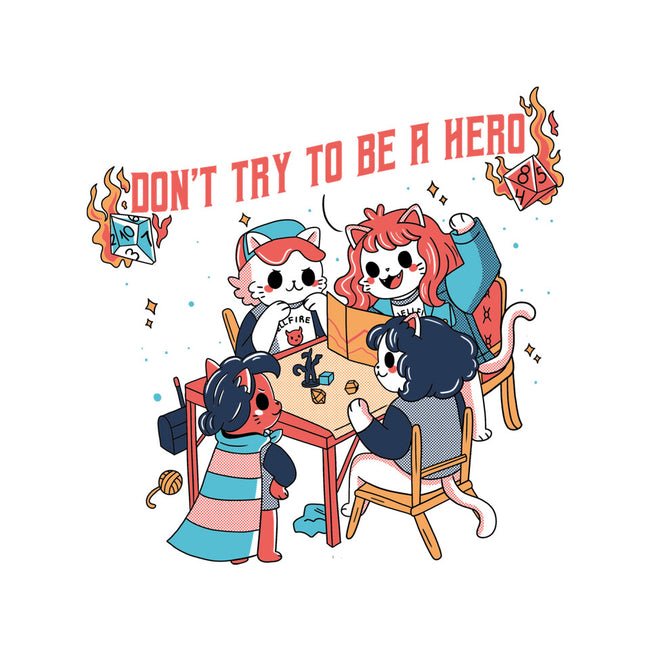 Don't Be A Hero-baby basic tee-yumie