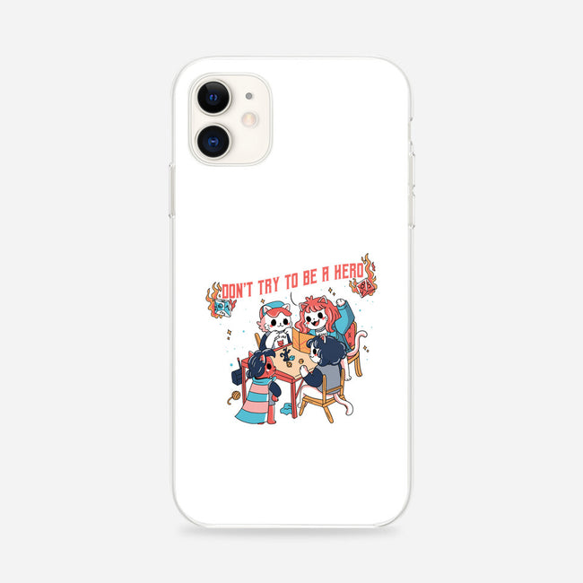 Don't Be A Hero-iphone snap phone case-yumie