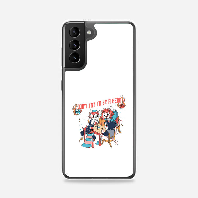 Don't Be A Hero-samsung snap phone case-yumie