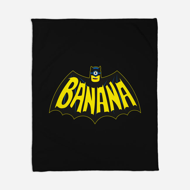 Banana-none fleece blanket-retrodivision