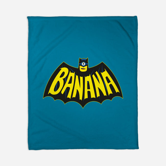 Banana-none fleece blanket-retrodivision