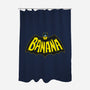 Banana-none polyester shower curtain-retrodivision