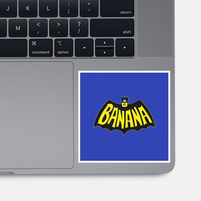 Banana-none glossy sticker-retrodivision