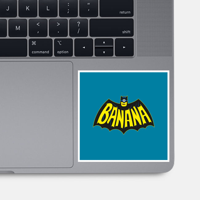 Banana-none glossy sticker-retrodivision