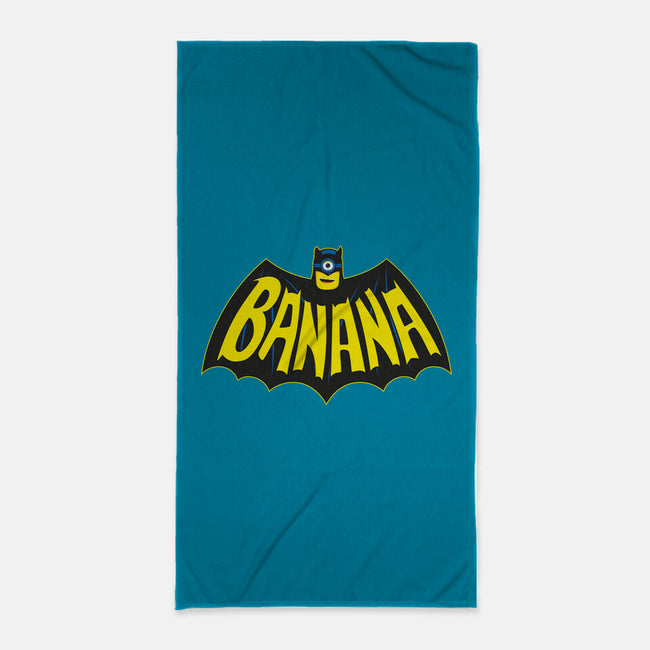 Banana-none beach towel-retrodivision
