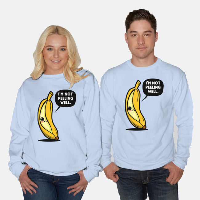 Not Peeling Well-unisex crew neck sweatshirt-Boggs Nicolas