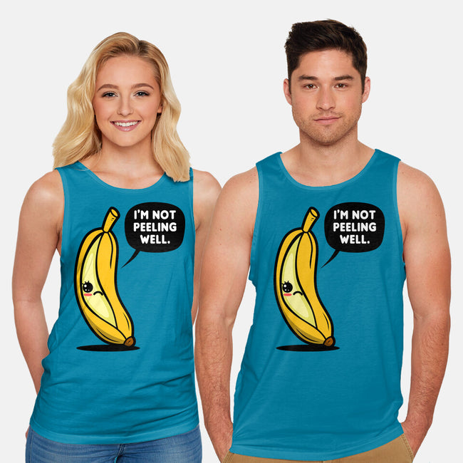 Not Peeling Well-unisex basic tank-Boggs Nicolas