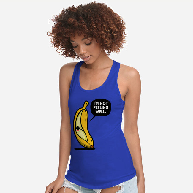 Not Peeling Well-womens racerback tank-Boggs Nicolas