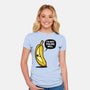 Not Peeling Well-womens fitted tee-Boggs Nicolas