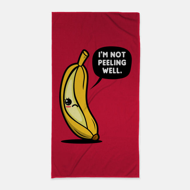 Not Peeling Well-none beach towel-Boggs Nicolas