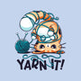 Yarn It-none removable cover w insert throw pillow-Snouleaf