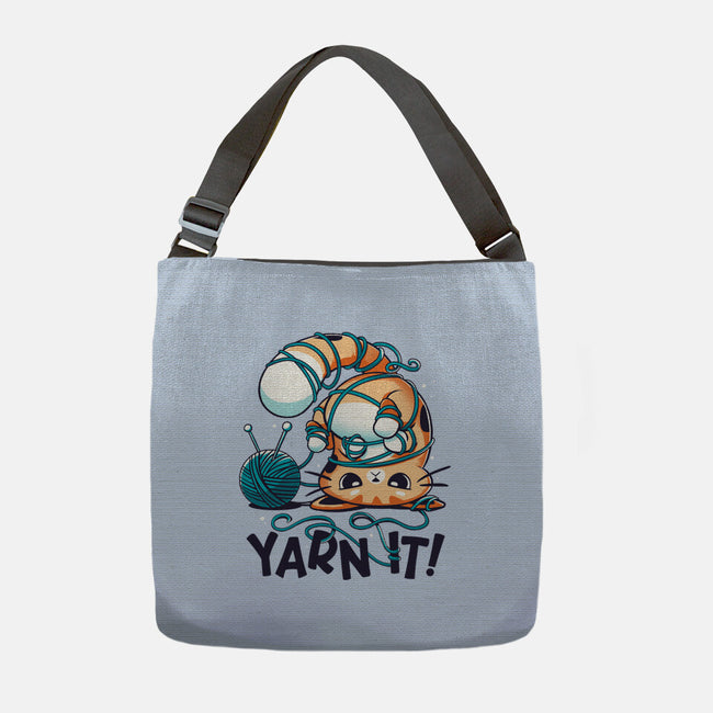 Yarn It-none adjustable tote bag-Snouleaf