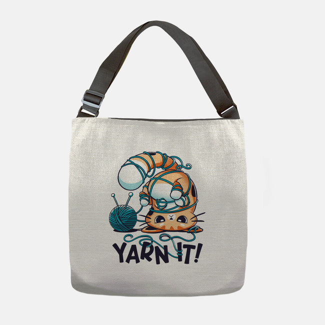 Yarn It-none adjustable tote bag-Snouleaf