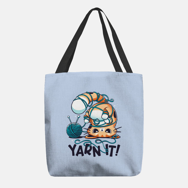 Yarn It-none basic tote bag-Snouleaf
