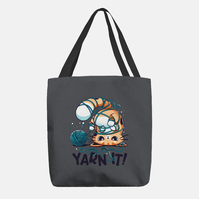 Yarn It-none basic tote bag-Snouleaf