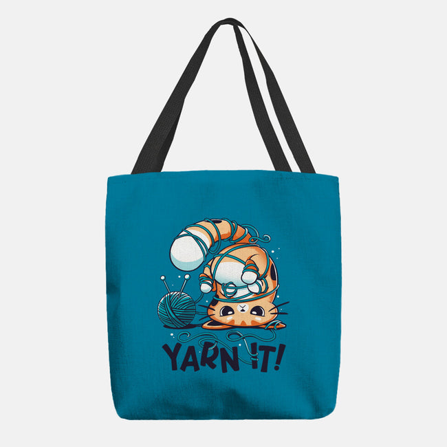 Yarn It-none basic tote bag-Snouleaf