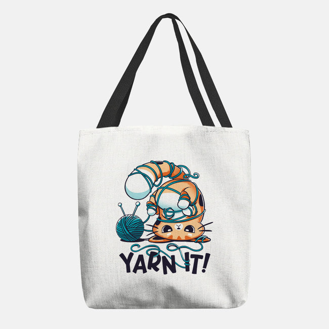 Yarn It-none basic tote bag-Snouleaf