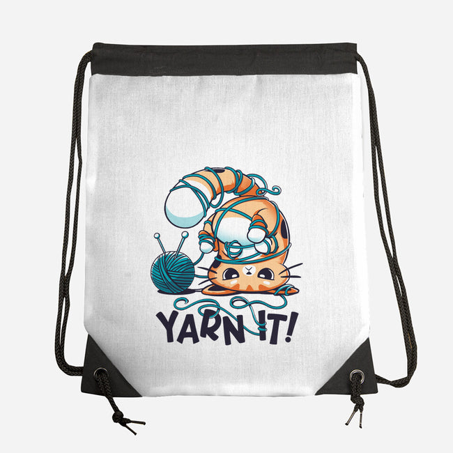 Yarn It-none drawstring bag-Snouleaf