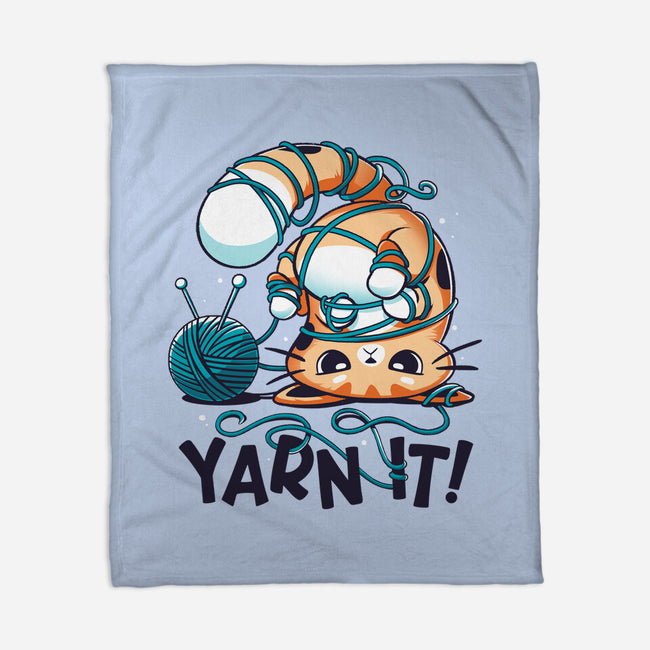 Yarn It-none fleece blanket-Snouleaf